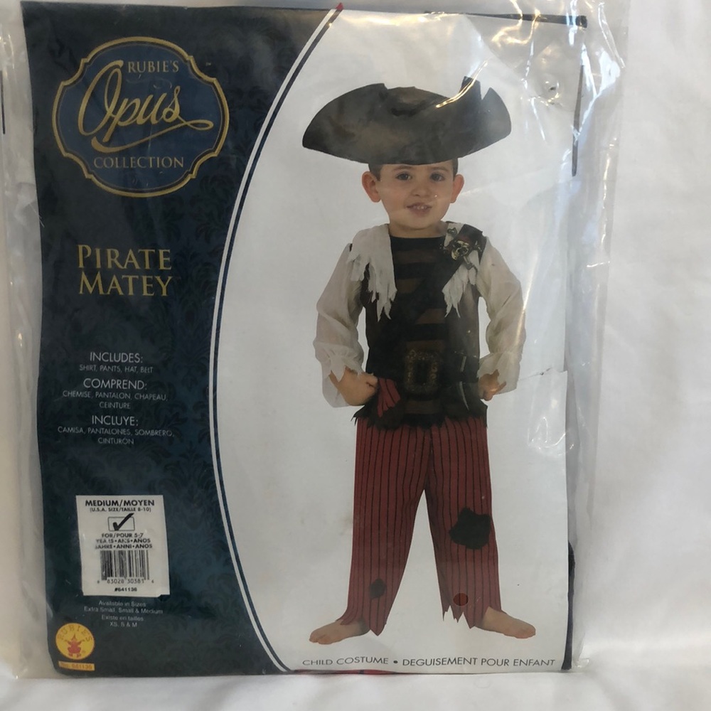 Kid’s Pirate Matey Costume